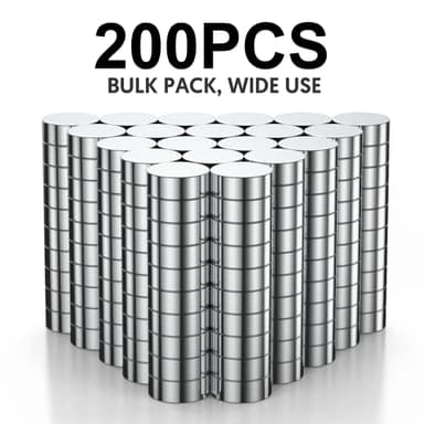 200PCS Refrigerator Magnets, 5×2MM Small Round Rare Earth Neodymium Magnets, Fridge, Office, Whiteboard, Durable Mini Magnets - Image 4