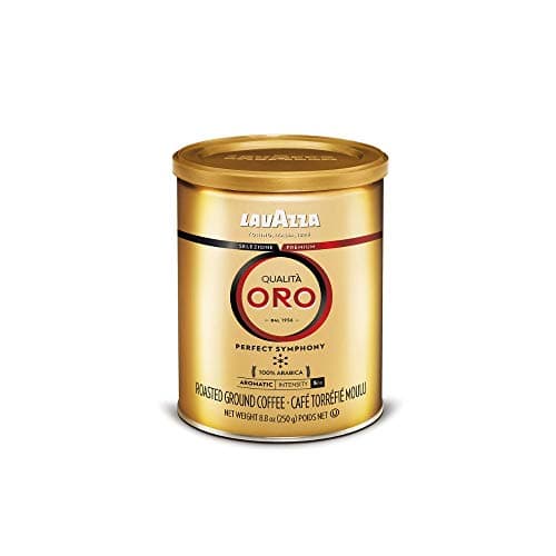 Lavazza Qualità Oro Ground Coffee, Medium Roast, 100% Arabica, 8.8 oz Tin (Pack of 6) - Image 1