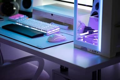 Glorious Gaming Model I 2 Wireless Gaming Mouse - Hybrid 2.4Ghz & Bluetooth, 75g Superlight, 9 Buttons (2 Swappable), RGB, PTFE Feet, MMO/MOBA/FPS, Long Battery Life, Side Thumb Rest - White - Image 7