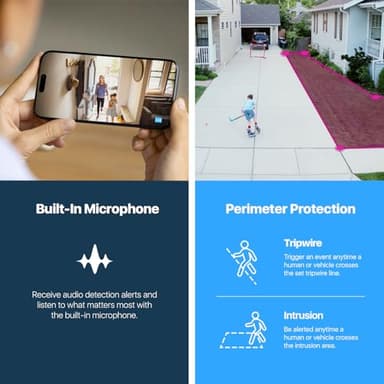 Amcrest UltraHD 4K (8MP) Outdoor Security IP Turret PoE Camera, 3840x2160, 98ft NightVision, 125° FOV, IP67 Weatherproof, MicroSD Recording (256GB), IP8M-T2599EW-AI-V3 (White) - Image 4