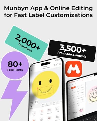 MUNBYN Bluetooth Thermal Label Printer, 130B Wireless 4x6 Shipping Label Printer for Shipping Packages Small Business Office or Home, Compatible with iPhone Android iPad Windows macOS Chrome Etsy eBay - Image 5