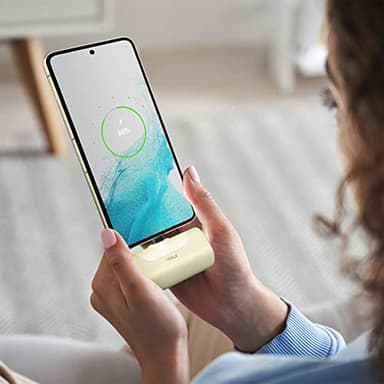 iWALK Small USB-C Portable Charger, 4500mAh Portable Charger for iPhone 16/15 16 Plus 16 Pro Max Mini Power Bank for Samsung Galaxy S25 S24 S23, Z Flip 5, Note, Moto, LG, Google Pixel, Cream - Image 8
