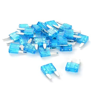 (25Pcs) 15 Amp Mini Car Fuses, 15A Automotive Fuses, Blade Fuse for Car/RV/Truck/SUV/Motorcycle/Boat - Image 1