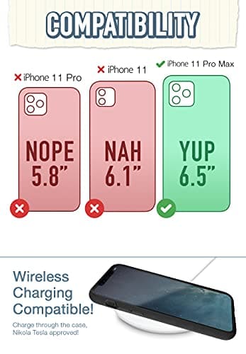 Smartish iPhone 11 Pro Max Armor Case - Gripzilla [Rugged + Protective] Slim Tough Grip Cover - Minty Fine - Image 6