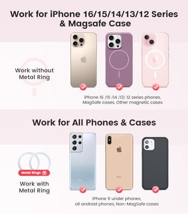 VICSEED Tesla Phone Mount【Strongest Magnet Power】Foldable Hidden Tesla Phone Holder Fit for All Phone, Tesla Model 3 Model Y for MagSafe Car Mount, Tesla Model 3 Accessories, Tesla Model Y Accessories - Image 5