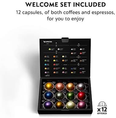 Nespresso Vertuo Coffee and Espresso Machine by De'Longhi, 1597 milliliters, Silver - Image 6