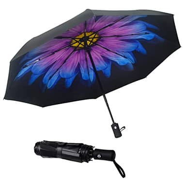 SY COMPACT Travel Umbrella Windproof Automatic Umbrellas Small Compact UV Sun Protection Factory Outlet Umbrella - Image 1