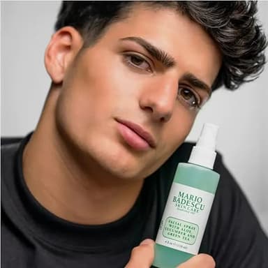 Mario Badescu Facial Spray Aloe, Rose Water and Cucumber - Green Tea Duo for Face, Neck or Hair, Cooling and Hydrating Face Mist for All Skin Types, Dewy Finish, 4 Fl Oz (Pack of 2) - Image 6