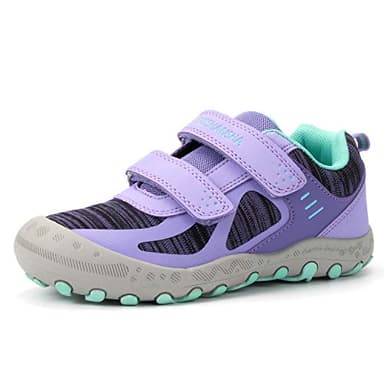 Mishansha Kids Hiking Shoes Girls Boys Toddler Outdoor Sneakers Anti-Collision Trail Running Shoe for Trekking Walking Climbing - Image 1