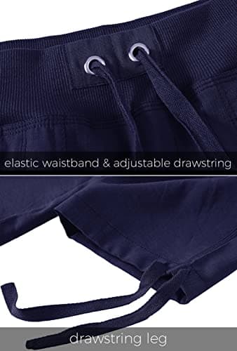 MoFiz Womens Capris with Pockets Loose Fit Casual Capri Pants Dressy Lightweight Ladies Baggy Cargo Pants for Hiking Navy 3XL - Image 6