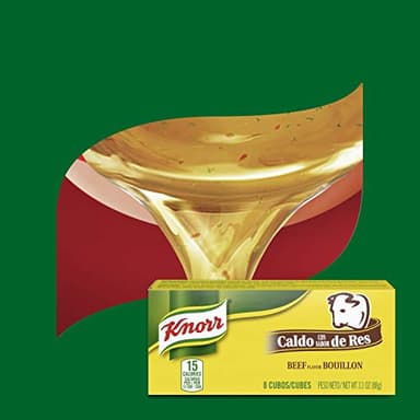 Knorr Bouillon Cubes Beef Flavor Bouillon/Caldo de Res Pack of 24, 8 Ct For Sauces, Soups and Stews Naturally Flavored 3.1 oz - Image 10
