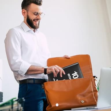 100 Envelopes Money Saving Challenge Binder with Laminated Tracker, Budget Binder with Cash Envelopes, Easy and Fun Way to Save $5,050 (Black) - Image 7