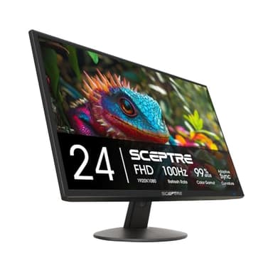 Sceptre New 24-inch Gaming Monitor 100Hz HDMI x2 Build-in Speakers 2025 - Image 1