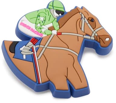 Crocs Sports Shoe Charms| Jibbitz, Horeseback Riding, One Size - Image 1