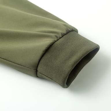 URBANFIND Men's Bomber Jackets Casual Lightweight Windbreaker Fashion Spring Fall Coats US XL Avocado Green - Image 6