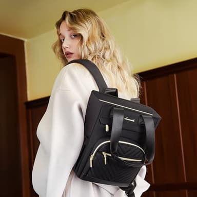 LOVEVOOK Mini Backpack Purse for Women,Waterproof Small Backpack for Women,Cute Backpack Womens Purses for Daily Work Travel,Convertible - Image 6