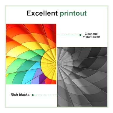 LC401XL Ink Cartridges for Brother Printer High Yield Replacement for Brother LC401 XL Ink Cartridges Work with MFC-J1010DW MFC-J1012DW MFC-J1170DW Printer (4 Pack,Black Cyan Magenta Yellow) - Image 4