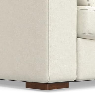 SIMPLIHOME Charlie Sofa in 100% Recycled Polyester Tightly Woven Performance Fabric, Cream, 78-inches Wide, Handcrafted Contemporary Style Loveseat Sofa or Couch for Living Room - Image 11