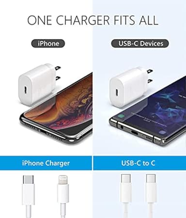 USB C Block 30W PD Super Fast Charging Block Type C Plug Wall Adapter Quick Charger for iPhone 17/17 Air/17 Pro/17 Pro Max/16/15/14/13/12/11/iPad/Mini/AirPod/Galaxy S25/S24/S23/S22 (White 1Pack) - Image 7