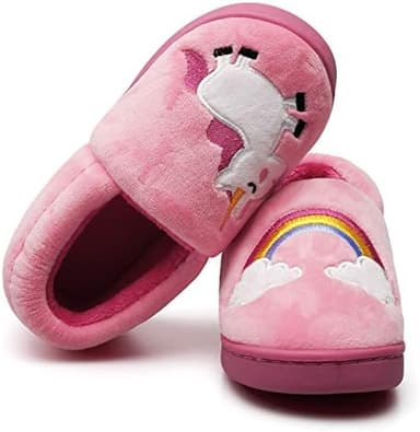 Centipede Demon Plush Warm Slippers for Girls Boys Kids Toddlers Winter Fur Lined Indoor House Home Shoes - Image 3