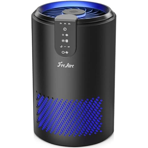 FreAire Air Purifiers for Home, Air Purifiers for Bedroom Up to 538 Ft²/h, Room Air Purifier with 3-in-1 Filter for Smoke Pet Dander Odors with Sleep Mode Timer Fragrance for Bedroom Office Kitchen - Image 1