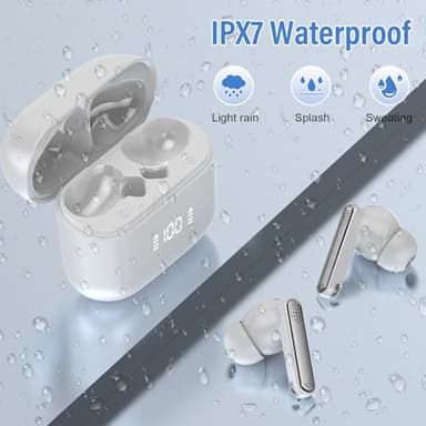 Ai Translation Earbuds Real Time, 3-in-1 Buletooth 5.3 Translator Earbuds with 5 Translation Modes/164 Languages/No Subscription Required, 48H Headphones Translator for Travel/Business/Leaning, White - Image 7