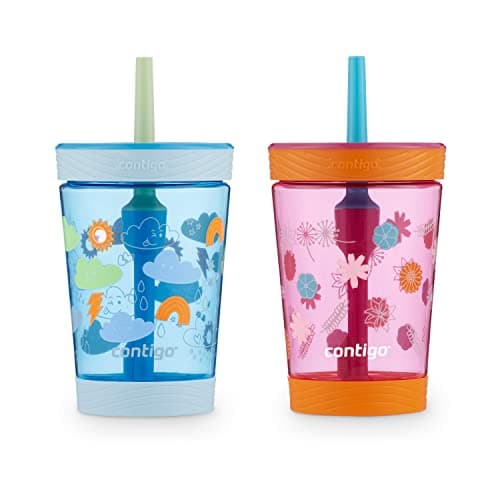 Contigo Kids Spill-Proof Tumbler with Straw 14 oz. 2 Pack - Image 1