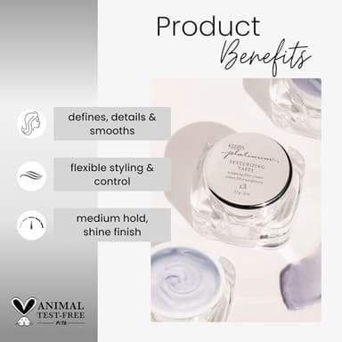 Kenra Professional Platinum Texturizing Taffy 13 | Styling Fiber Crème| Medium Hold | Details & Smooths Styles | Superior Control for Sculpting Short & Long Hairstyles | All Hair Types | 2 fl. Oz - Image 2