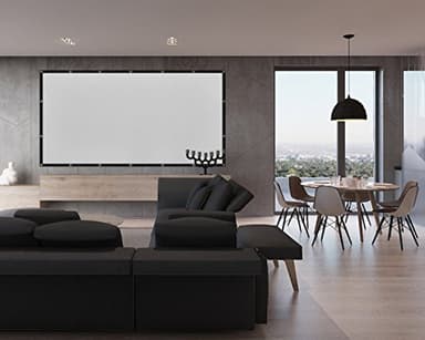 Mdbebbron 120 inch Projector Screen 16:9 Foldable Anti-Crease Portable Projector Movies Screens for Home Theater Outdoor Indoor Support Double Sided Projection - Image 7
