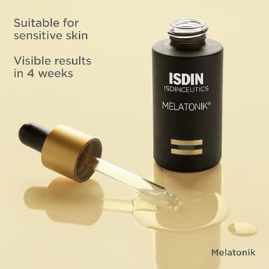 ISDIN Melatonik, Overnight Recovery Anti-Aging Benefits Night Serum, 3-in-1 Repairs, Restores and Brightens with Melatonin, Bakuchiol, Vitamin C… - Image 5