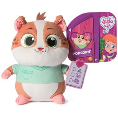 Vida the Vet, Popcorn Plush Toy, 7-Inch Tall Stuffed Animals with Super-Soft Fur, Kids Toys for Girls & Boys Ages 3 and up - Image 6
