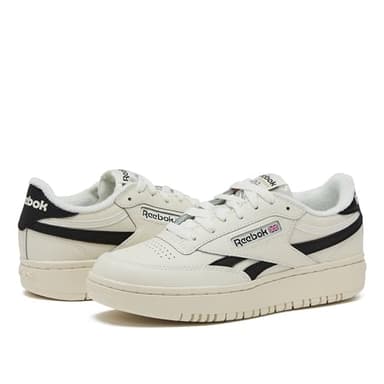 Reebok Women's Club C Double Revenge Platform Sneaker, Chalk/Core Black, 9 - Image 6