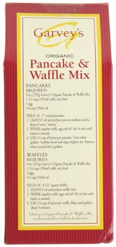 Garvey's Organic Pancake & Waffle Mix, 9 oz - Image 3