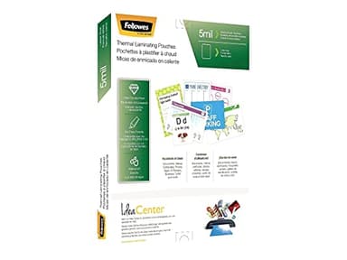 Fellowes Thermal Laminating Pouches, 5mil Letter Size Sheets, 9 x 11.5, 100 Pack, Clear (5743501) - Image 5