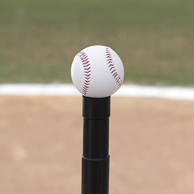 Champion Sports Deluxe Batting Tee - Mounted Adjustable Telescopic Batting Tee - 22"–36" - Image 4