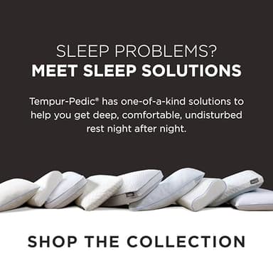 Tempur-Pedic TEMPUR-Cloud Pillow for Sleeping, Standard, White - Image 14
