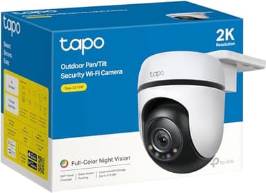 Tapo TP-Link 2K Outdoor Pan/Tilt Security Wi-Fi Camera, 360° View, Motion Tracking, Compatible with Alexa & Google Home, Night Vision, Free AI Detection, Up to 512GB Storage, C510W - Image 2