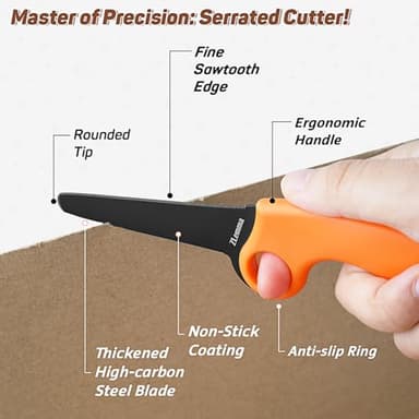 ZLemma Cardboard Construction Kit - 425 PCS Kids Building Set with Safe Serrated Cutter, Crease Roller, Screws & Nuts, STEM Upcycled Tool for DIY Cardboard Projects, Engineering & Creativity - Image 3