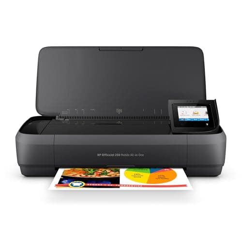 HP OfficeJet 250 Wireless Mobile Printer, Scanner, Copier - Black, Battery included (CZ992A) - Image 1