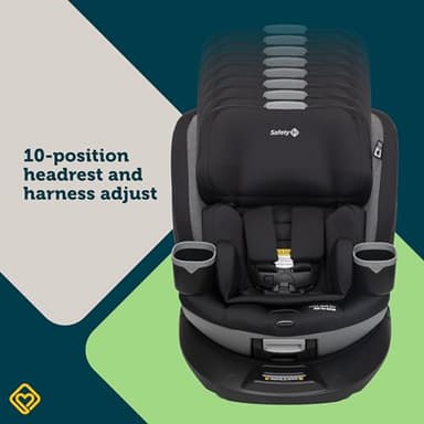 Safety 1st Turn and Go Rotating 360 ST Car Seat, Convertible Car Seat with 3 Modes, Rear Facing Car Seat, Forward Facing Car Seat, Belt Positioning Booster Car Seat, Skyline - Image 7