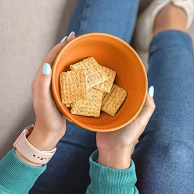 Triscuit Original Whole Grain Wheat Crackers, Vegan Crackers, Healthy Snacks, Lunch Snacks, Party Size, 17 oz - Image 8