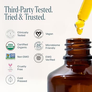 Cliganic Organic Jojoba Oil, 100% Pure (4oz) | Moisturizing for Face, Hair, Skin & Nails | Natural Cold Pressed Hexane Free | Base Carrier Oil - Image 6