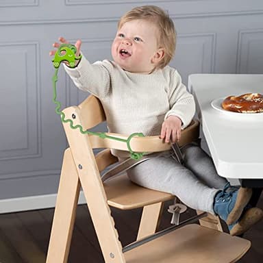 Toy Straps for Baby,RTMOK Silicone Setpacifier Clip,Applies to Car Seat Toy,Teether Toy,High Chair,Stroller Accessories,Baby Toy Clips,Cribs,Rocking Chair - Image 6