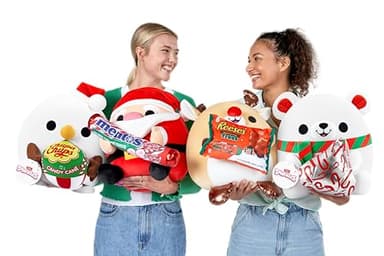 Snackles Christmas Snowman & Chupachups 14 Inch Plush by ZURU, Ultra Soft Plush, Collectible Plush with Real Licensed Brands, Stuffed Animal, Giftable, Holiday - Image 5