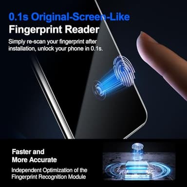 SmartDevil [3 Pack] for Samsung Galaxy S23 Plus Screen Protector, Finger Print Reader Compatible, Fast & Easy Installation, Clear 9H Tempered Glass Film, Alignment Frame [Dust-Free & Bubble-Free] - Image 9