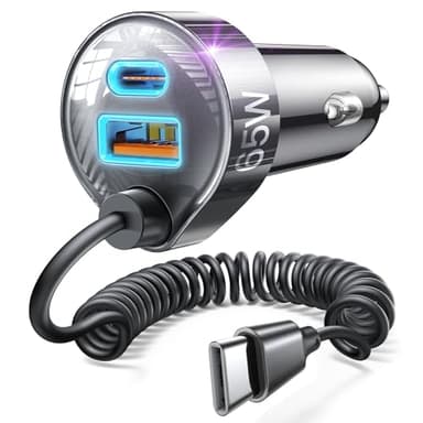 LISEN 65W for iPhone 17 16 15 Pro Max Car Charger USB C Fast Charging,Super Fast for iPhone 15 16 17 Pro Car Charger Type C Adapter Fit iPhone 17 16 15 Air ProMax Plus,Samsung Galaxy S25/24,Android - Image 9
