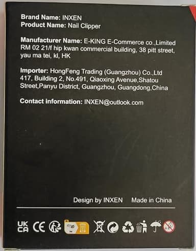 Toenail Clippers for Thick Nails for Seniors| INXEN 3-Pack Ergonomic Heavy Duty Angled Head Nail Clippers with Catcher | Premium Steel Wide Opening Fingernail Clippers Nail Cutter for Men & Women - Image 10