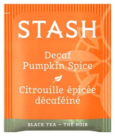 Stash Tea Decaf Pumpkin Spice Black Tea - Decaf, Non-GMO Project Verified Premium Tea with No Artificial Ingredients, 18 Count (Pack of 6) - 108 Bags Total - Image 3