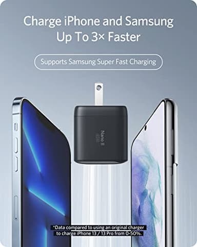 Anker Nano USB C Charger,65W GaN II PPS Fast Compact Foldable Charger for MacBook Pro, Galaxy, Dell, iPhone 17/16, iPad Pro, and More - Image 5