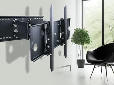 Monoprice Commercial Full Motion TV Wall Mount Bracket for 32" to 60" TVs up to 175lbs, Max VESA 750x450, Heavy Duty Works with Concrete and Brick - Image 6